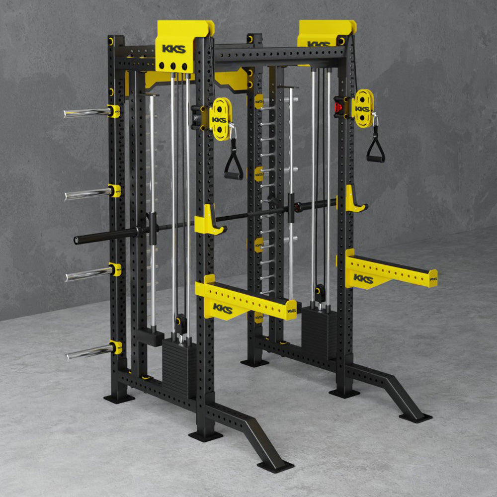 PR05 Commercial Power Rack with Smith Machine