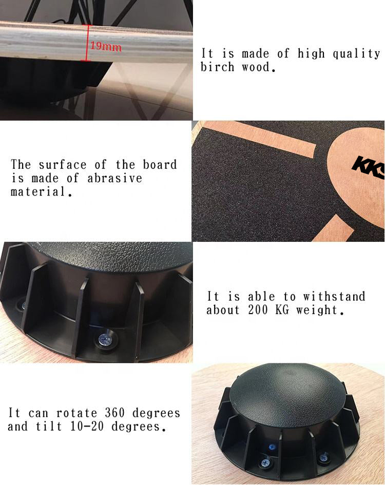 KKS1325 Wooden Balance Board