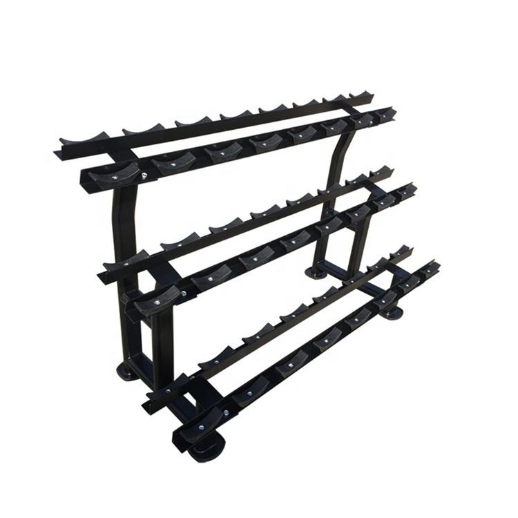 KKS0015C 3-tiers 12 Pair Dumbbell Rack