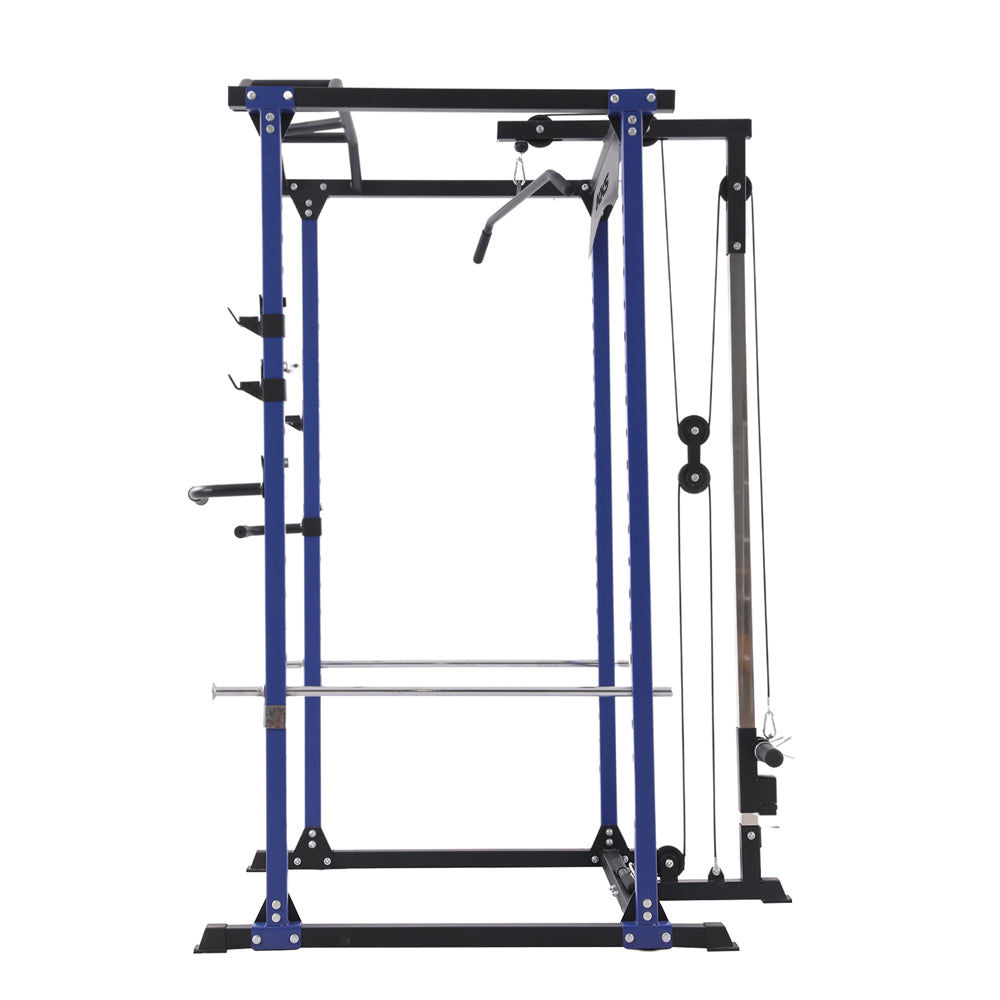 PR02 Power Rack/Squats Cage with Lat Pulley