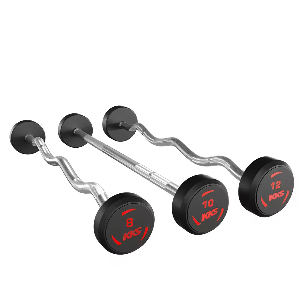 KKS Cpu Coated Barbell Set