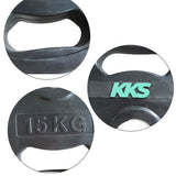 KKS2009E Black Rubber Coated plate