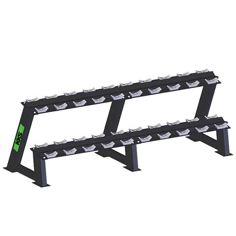 KKS0021 2-tiers 10 Pair Dumbbell Rack