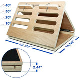 KKS8304C Adjustable Wooden Slant Board