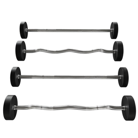 KKS3009F CPU Coated Barbell Set (Straight or Curl Handle )