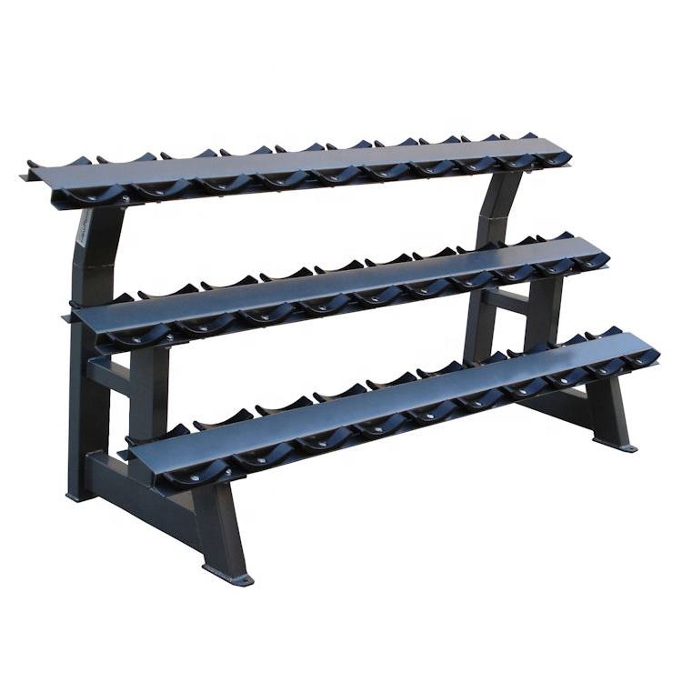 KKS0015B 3-tiers 15 Pair Dumbbell Rack