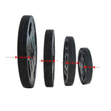 KKS2009E Black Rubber Coated plate