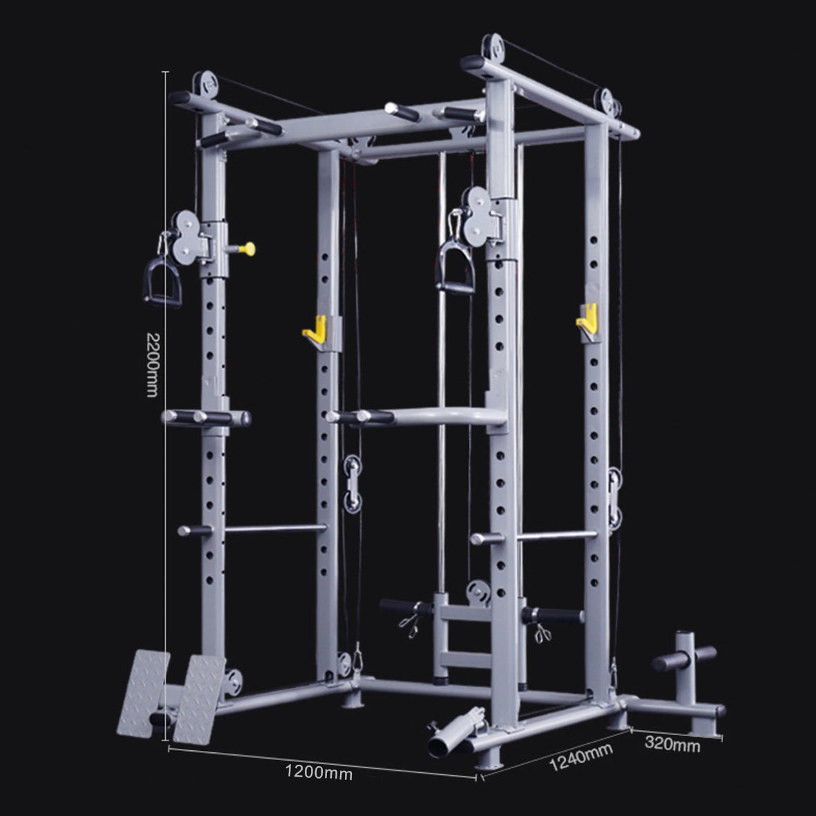 PR04 Luxury Commercial Grade Power Rack All-in-one